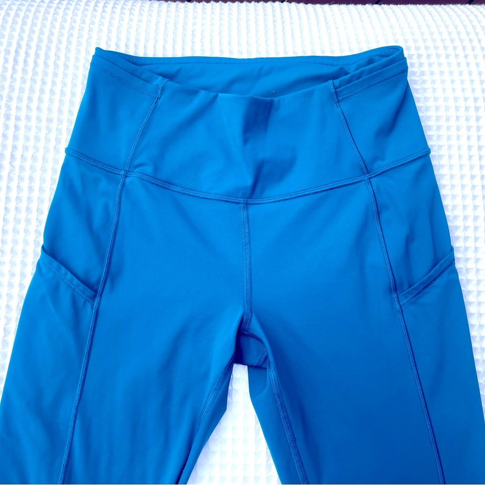 Lululemon Fast & Free 7/8 Tight II *Nulux 25" sz6 EUC